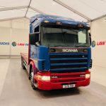 Scania 144 460 10 Tyre Sleeper Cab Flatbed - thumbnail