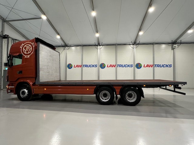 Scania R420 6×2 10 Tyre Rear Lift Flatbed Manual
