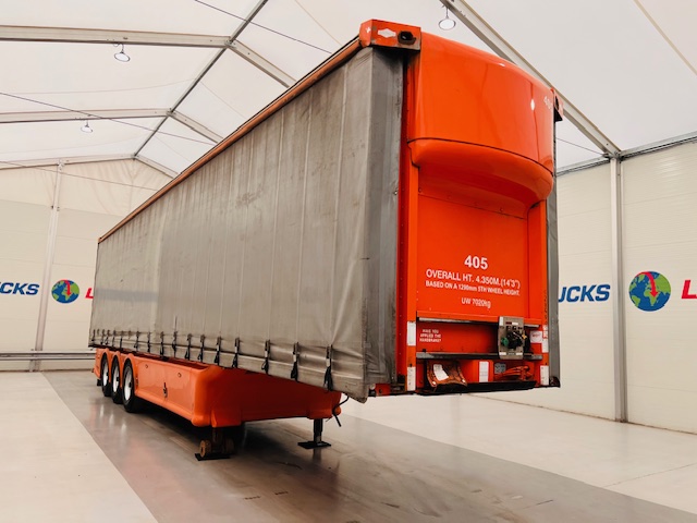 Don Bur Tri Axle 4.2m Curtainsider Trailer