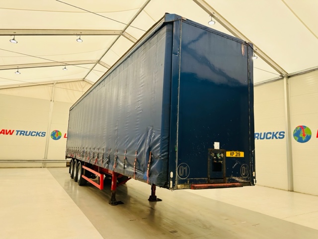 Montracon Tri Axle Curtainsider Trailer