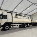 Volvo FM 450 Dropside Brick Grab Drawbar - thumbnail