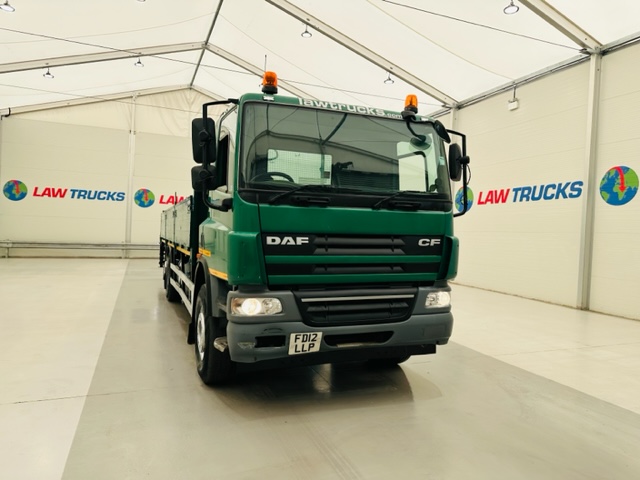 DAF CF75 310 Rear Lift Day Cab Dropside Brick Grab