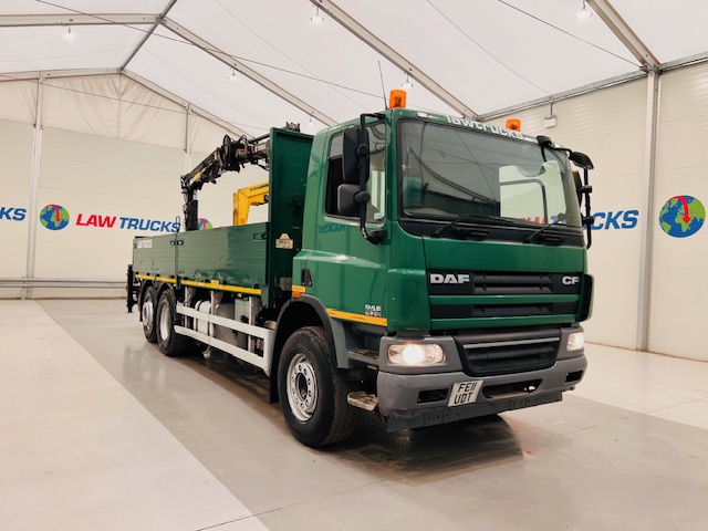 DAF CF75 310 Rear Lift Day Cab Dropside Brick Grab
