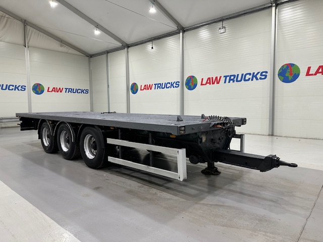 Weightlifter Tri Axle Flatbed Drawbar Trailer