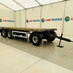 Fruehauf  Tri Axle Flatbed Drawbar Trailer - thumbnail