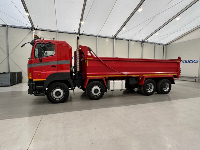 Hino 3241 700 8×4 Sleeper Cab Steel Tipper