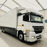 Mercedes 2543 6×2 10 Tyre Rear Lift Sleeper Cab Box Van - thumbnail