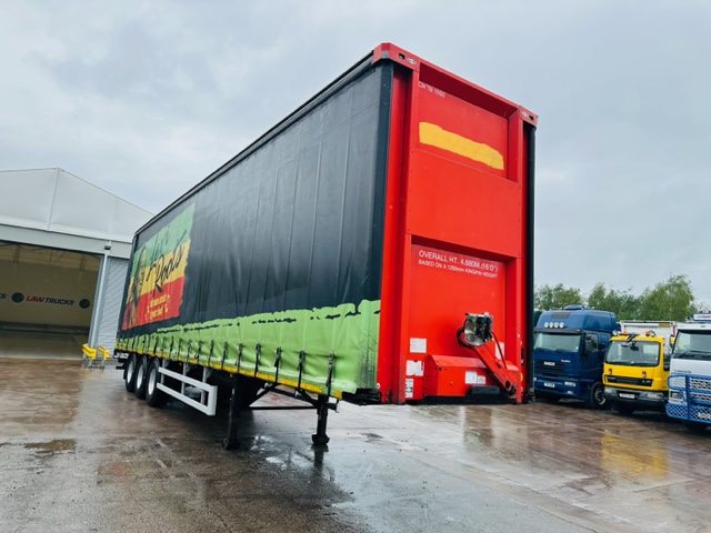 Don Bur Tri Axle 4.88m Curtainsider Trailer