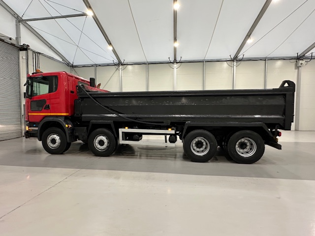 Scania G410 8×4 Sleeper Cab Steel Tipper