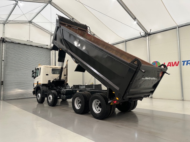 Scania P360 8×4 Rest Cab Steel Tipper