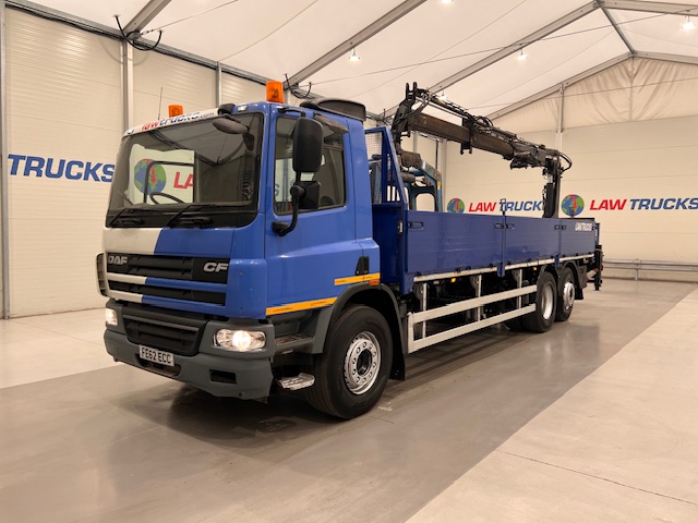 DAF CF75 310 Day Cab Dropside Brick Grab