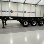 Dennison Tri Axle Sliding Skeletal Trailer BPW - thumbnail