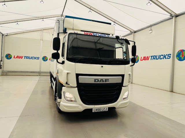 DAF CF 290 6×2 Rear Steer Fridge Box
