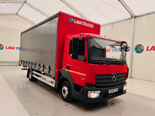 Mercedes Atego 816 Day Cab Curtainsider