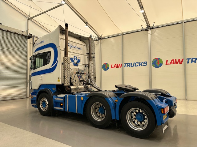 Scania R580 6×2 10 Tyre Rear Lift Tractor Unit PTO