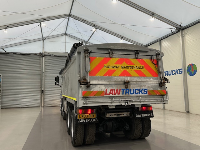 Foden Alpha 380 8×4 Day Cab Steel Tipper