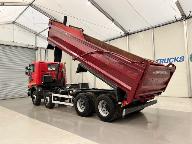 Scania G410 8×4 Rest Cab Steel Tipper