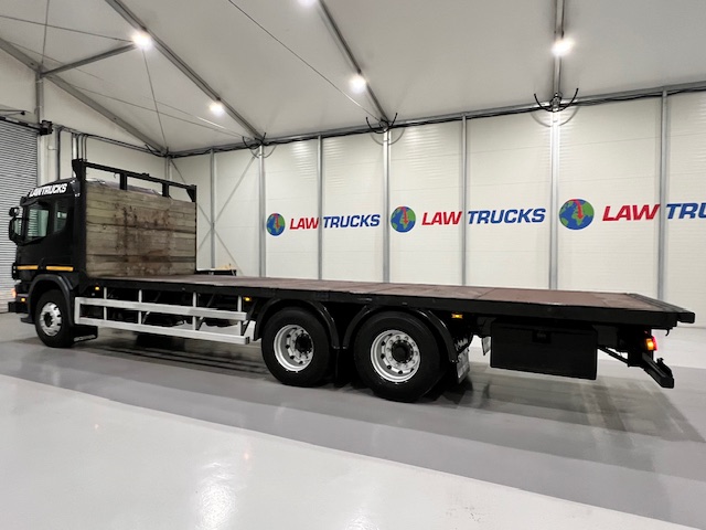 Scania P94 300 6×2 10 Tyre Rear Lift Flatbed