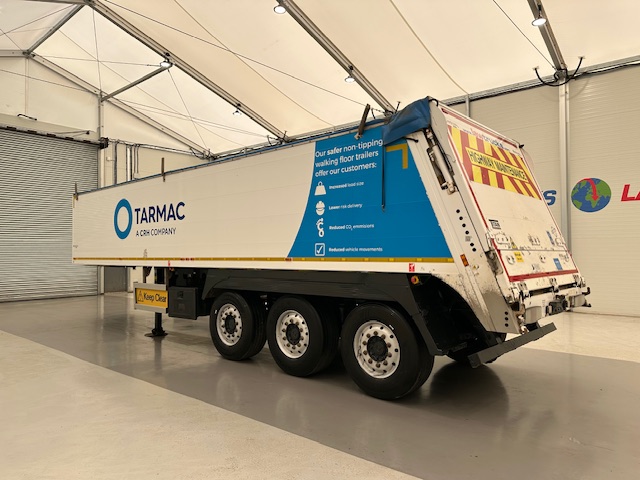 Titan Thinwall Walking Floor Aggregate Trailer