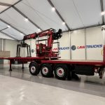 Corus Tri Axle Flatbed Brick Grab Trailer - thumbnail