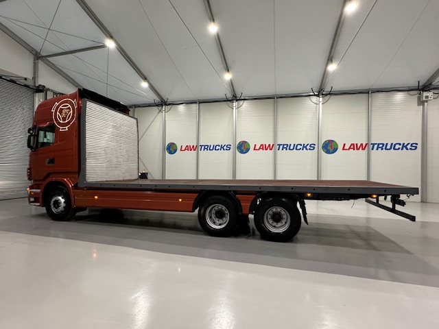 Scania R420 6×2 10 Tyre Rear Lift Flatbed Manual