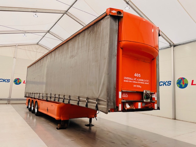 Don Bur Tri Axle 4.2m Curtainsider Trailer