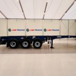 Montracon Tri Axle Sliding Skeletal Trailer BPW - thumbnail
