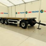 Fruehauf  Tri Axle Flatbed Drawbar Trailer - thumbnail
