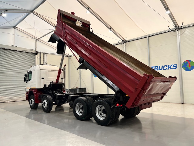 Scania P400 8×4 Sleeper Cab Steel Tipper