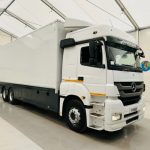 Mercedes 2543 6×2 10 Tyre Rear Lift Sleeper Cab Box Van - thumbnail