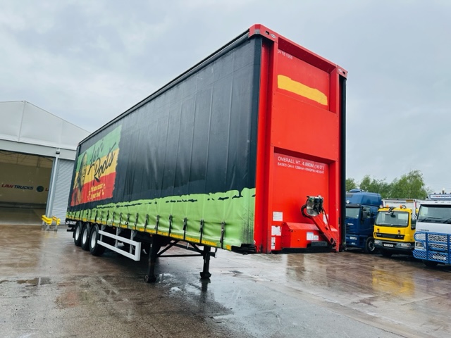 Don Bur Tri Axle 4.88m Curtainsider Trailer