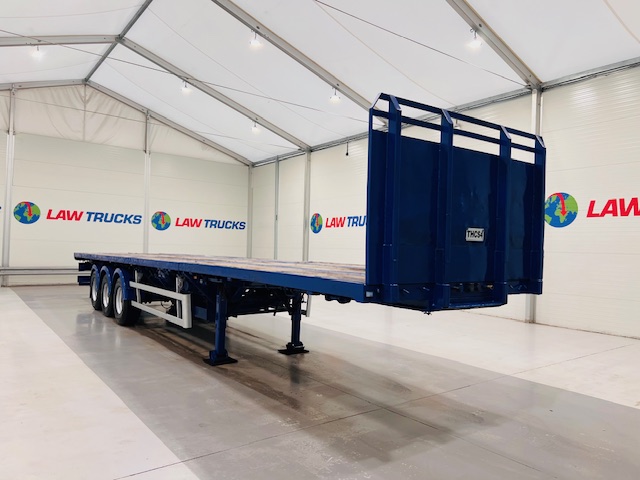 SDC Tri Axle PSK Extendable Flatbed Trailer