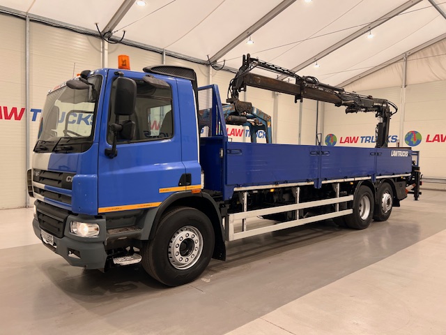 DAF CF75 310 Day Cab Dropside Brick Grab
