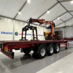 Montracon Tri Axle Flatbed Brick Grab Trailer - thumbnail