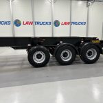 Dennison Tri Axle Sliding Skeletal Trailer BPW - thumbnail