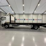 Mercedes Axor 1824 Sleeper Cab Flatbed - thumbnail