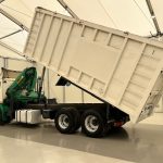 Scania P270 10 Tyre Day Cab Bulk Tipper with Crane - thumbnail