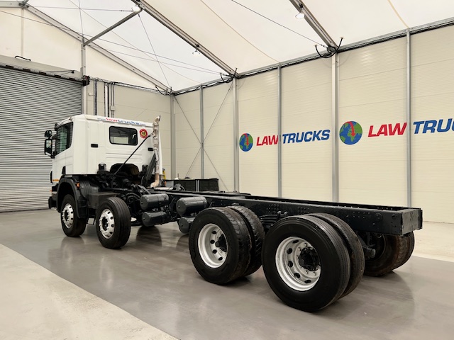 Scania P400 8×4 Day Cab Chassis