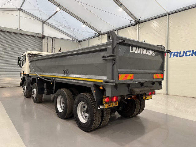 Scania P400 8×4 Rest Cab Steel Tipper