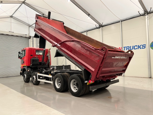Scania G410 8×4 Rest Cab Steel Tipper