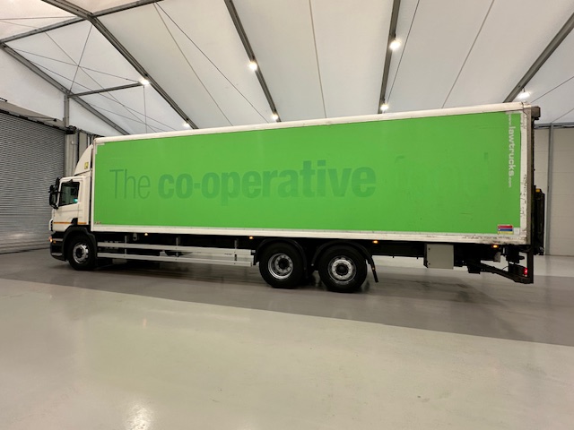 Scania P280 6×2 Rear Lift Day Cab Fridge Box Manual