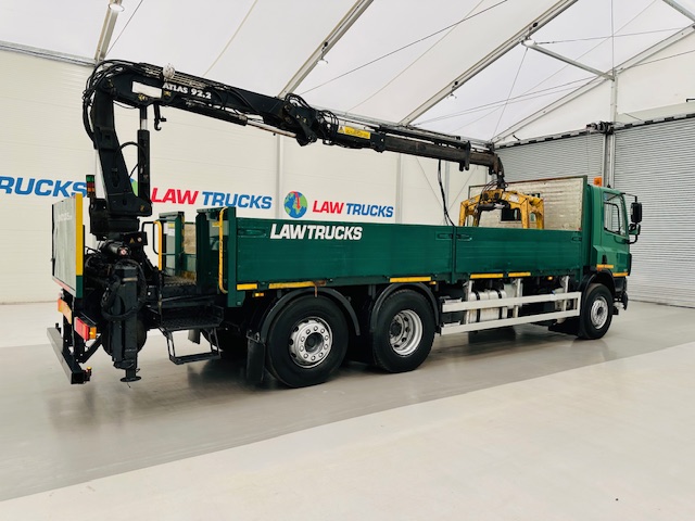 DAF CF75 310 Day Cab Dropside Brick Grab