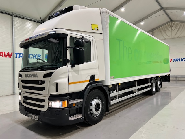 Scania P280 6×2 Rear Lift Day Cab Fridge Box