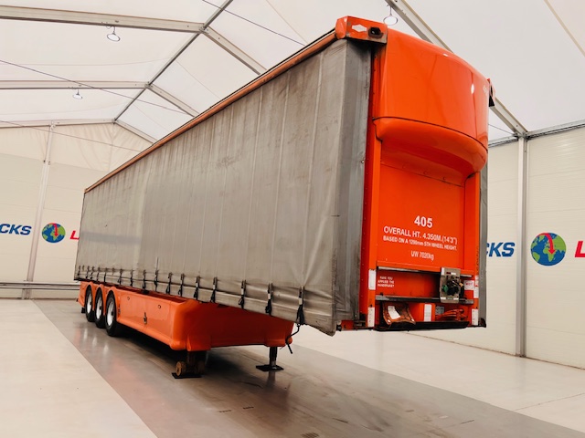 Don Bur Tri Axle 4.2m Curtainsider Trailer