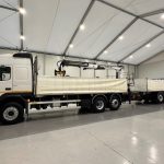 Volvo FM 450 Dropside Brick Grab Drawbar - thumbnail