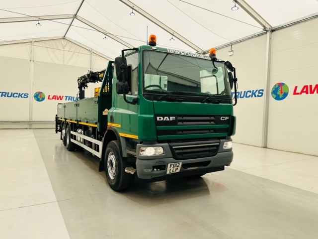 DAF CF75 310 Rear Lift Day Cab Dropside Brick Grab