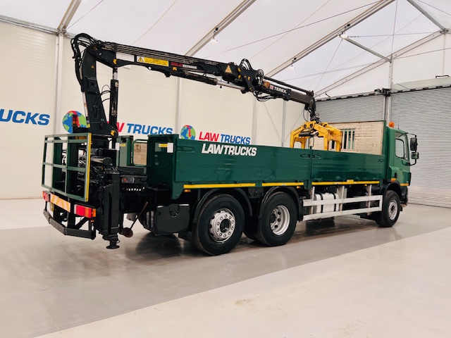 DAF CF75 310 Rear Lift Day Cab Dropside Brick Grab