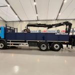 Scania P280 6×2 Rear Lift Dropside Brick Grab - thumbnail