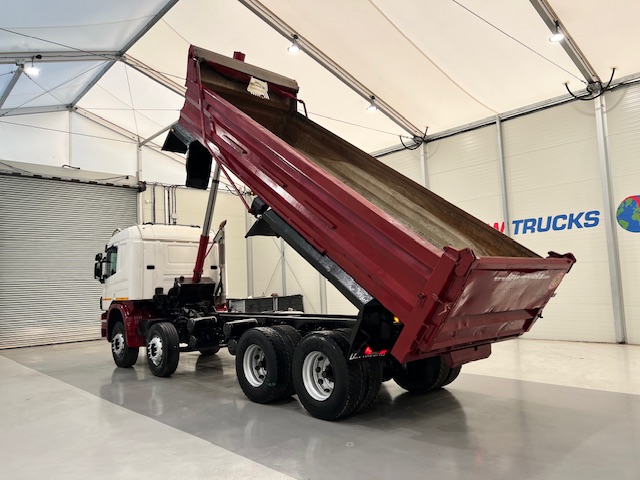 Scania P400 8×4 Sleeper Cab Steel Tipper