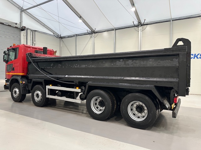 Scania G410 8×4 Sleeper Cab Steel Tipper